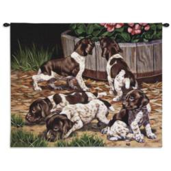 Cocker Spaniel Puppies -Common Scents Wall Hangiing