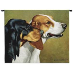 Coon Hunters Tapestry Wall Hangings