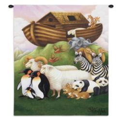 Exiting The Ark Wall Hanging