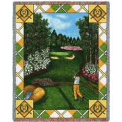 Golf  Fairway View  Tapestry Throw