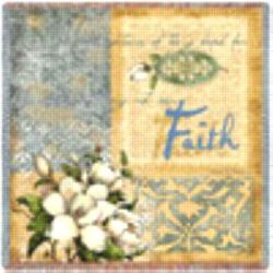 Hebrew 11:1, Faith - Lap Square Tapestry Thrrow