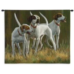  Hounds at First Light Tapestry Walll Hanging