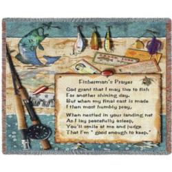 Fisherman's Prayer Tapestry Throw