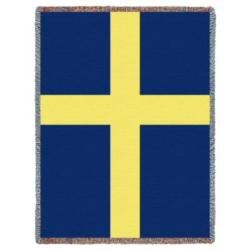 Sweden Flag Throw Blanket