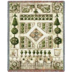 Garden Gate  Tapestry Throw