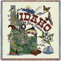 Idaho Tapestry Lap Throw