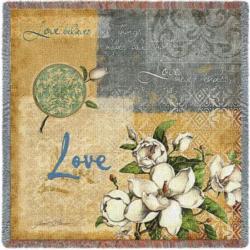 Love Believes...  Lap Square Tapestry Throw