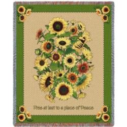 Memorial Sunflowers Blanket
