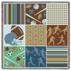 Sports Lap Square Quilt