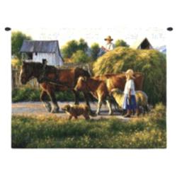 Cows - Passing Parade Tapestry Wall Hanging