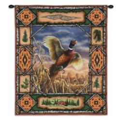 Pheasant Lodge Tapestry Wall Hanging