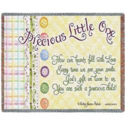 Precious Little One Tapestry Throw