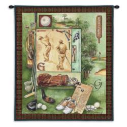 Golf- Quiet Golf Tapestry Wall Hanging