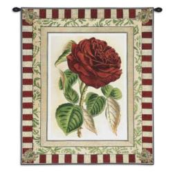 Red Rose Tapestry Wall Haning