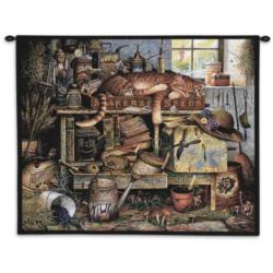Remington The Horticulturist Tapestry Wall Hainging