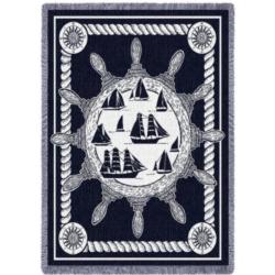 Sailing Ships Afghan Blanket