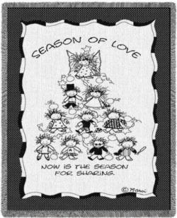 Season of Love Throw Blanket