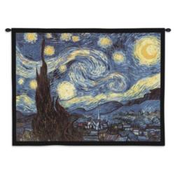 Starry Night Tapestry Wall Hanging