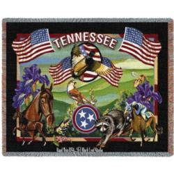 Tennessee State Tapestry Throw