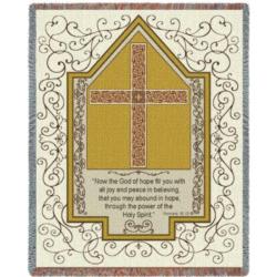 Romans 15:13 Steeple Blanket 