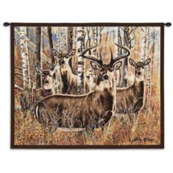 Sudden Encounter Tapestry Wall Hangings