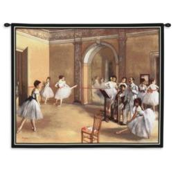 Ballet - The Dance Foyer Tapestry Wall Hanging