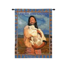John 10:11-14 The Lamb Tapestry Wall Hanging
