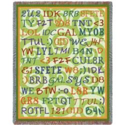 Tween Talk Blanket