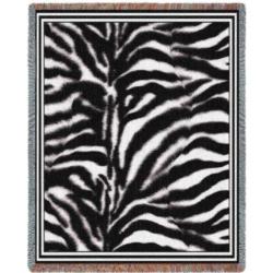 Deco- Zebra Skin Tapestry Throw