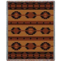 Adobe Tan Tapestry Throw