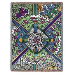 Helen "Lili" Kiebzak Roundabout Blanket Tapestry Throw