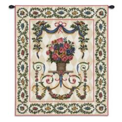 Floral Majesty Tapestry Wall Hanging       