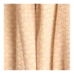  NEW Scalloped Tan Shell Throw