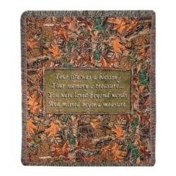  NEW Nature Blessings Tapestry Throw