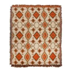 Non Embellished Design Tapestry Throw