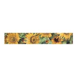 Sunny Faces Sunflower Tapestry Runner