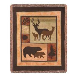 Call Of The Wild Tapestry Throw
