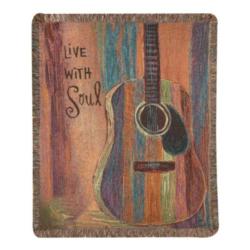  NEW City Soul Live With Soul Tapestry Throw