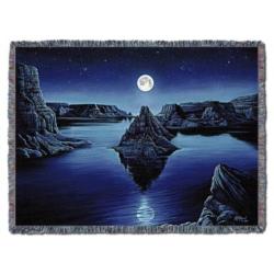 Moon Spirit Tapestry Throw