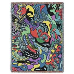 Helen "Lili" Kiebzak The Masquerade Blanket Tapestry Throw