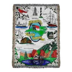 North Carolina State Tapestry Throw