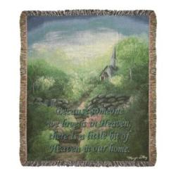 Pathways Heaven Tapestry Throw