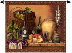 Wine Tasting Wall Art Tapestry