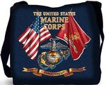US Marine Corps Land, Sea & Air Tote Bags