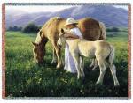 Beautiful Blondes Tapestry Throw