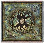 Celtic Tree of Life Tapestry Throw