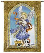 Angel of Cats Tapestry Wall Hanging