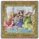 Angelic Trio Tapestry Throw