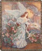 Angel of Love Tapestry Throw