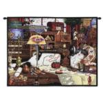 Maggie the Messmaker Tapestry Wall Hanging